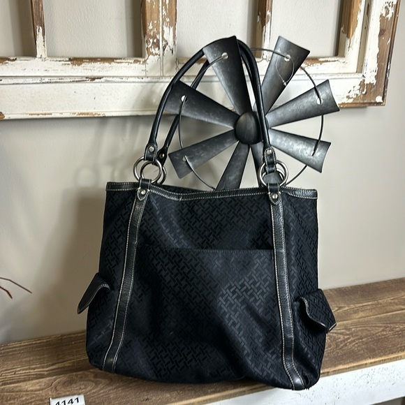 Talbots Handbags - Talbots black shoulder bag. Corners a little wear. Inside great condition